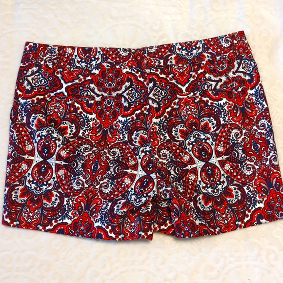 Saint Tropez West Paisley Print Shorts - Sz 8 - Picture 2 of 8